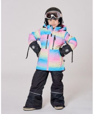 Girl Two-Piece Teknik Snowsuit Rainbow Gradient - Child