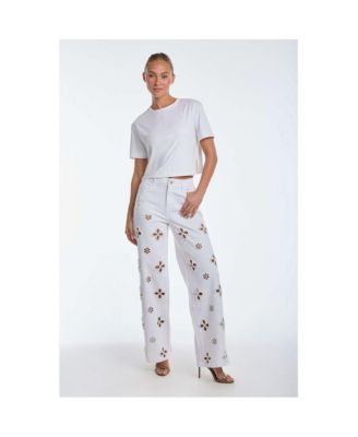 Women's Kaia Pearl High Rise Jean - Blush