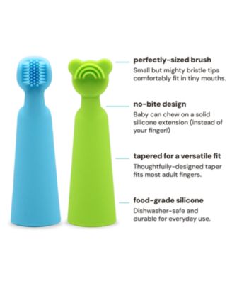 Fingerbrush Tongue Scraper