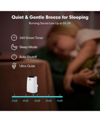 12000 BTU(Ashrae) Portable Air Conditioner with Smart App Control