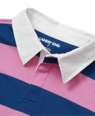 Girls Long Sleeve Stripe Rugby Shirt