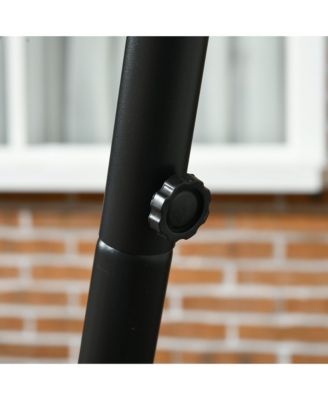 Patio Hammock Chair with Stand, Outdoor Hammock Swing Hanging Lounge Chair with Side Pocket and Headrest, Cream White