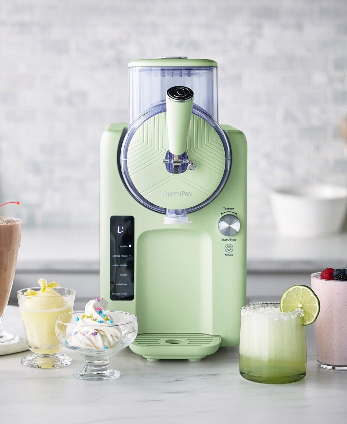 Greenpan Frost Ice Cream & Frozen Drink Maker In Green