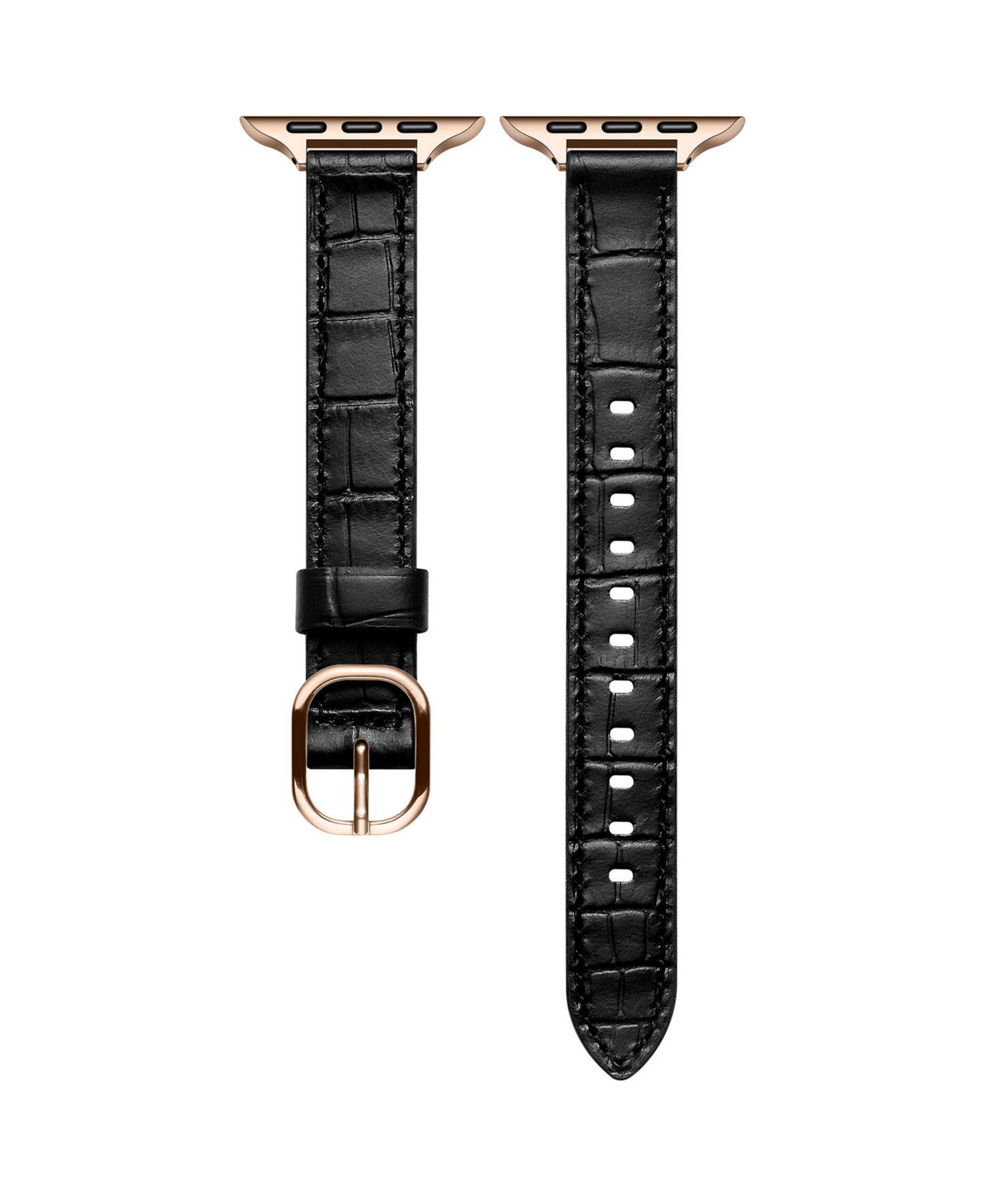 Carmen Skinny Croc Leather Band for Apple Watch