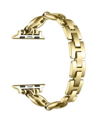 Poppy Stainless Steel Link Band for Apple Watch