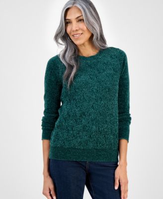 Style & Co - Women's Chenille Cable-Knit Sweater