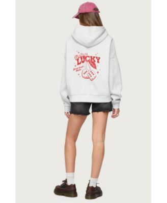 Women's Feeling Lucky Oversized Hoodie