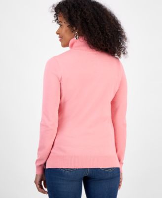 Women's Long-Sleeve Turtleneck Sweater