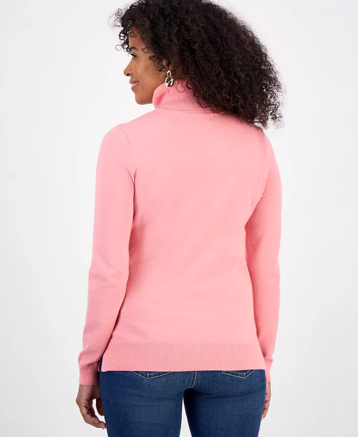 Women's Long-Sleeve Turtleneck Sweater - thumbnail 4
