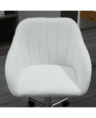 Mid-Back Home Office Chair w/ Tub Seat Design, Adjustable Height,