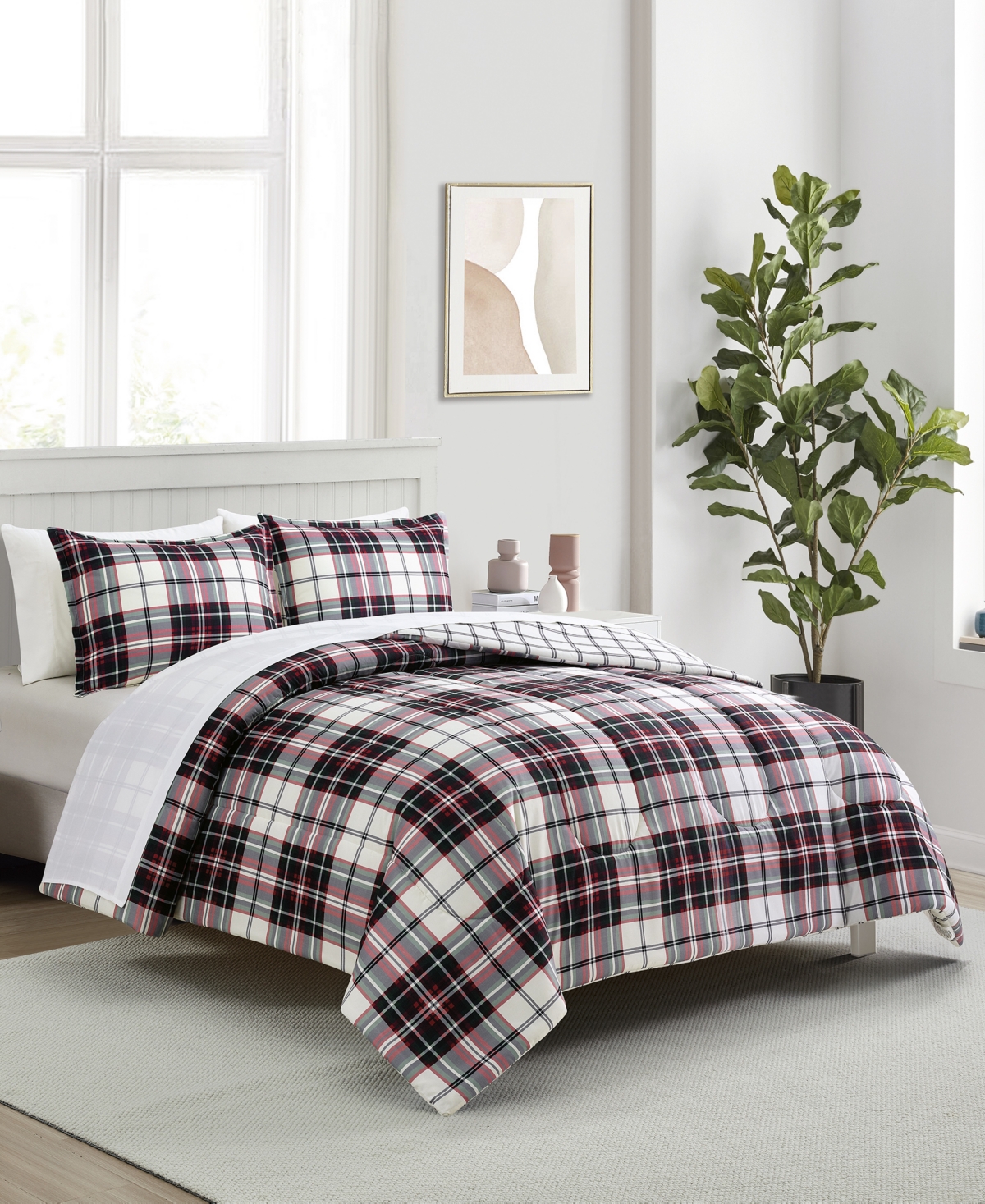 Sunham Holiday Plaid 3-pc. Comforter Sets In Multi