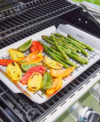 BBQ 2-Pc. Grill Topper and Basket Set