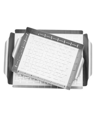 BBQ 2-Pc. Grill Topper and Basket Set