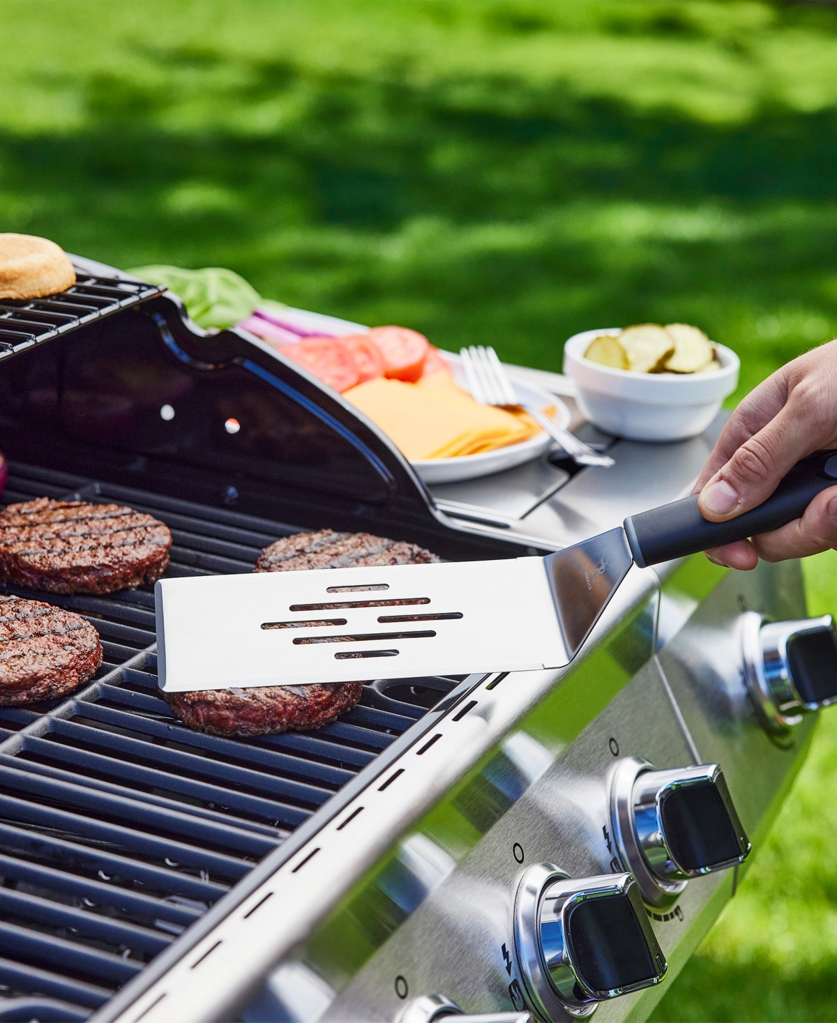 Henckels Bbq 2-pc. Griddle Spatula Set In Multi