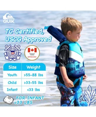 USCG Approved Life Jacket, Evoprene PFD  PVC Foam Swim Vest