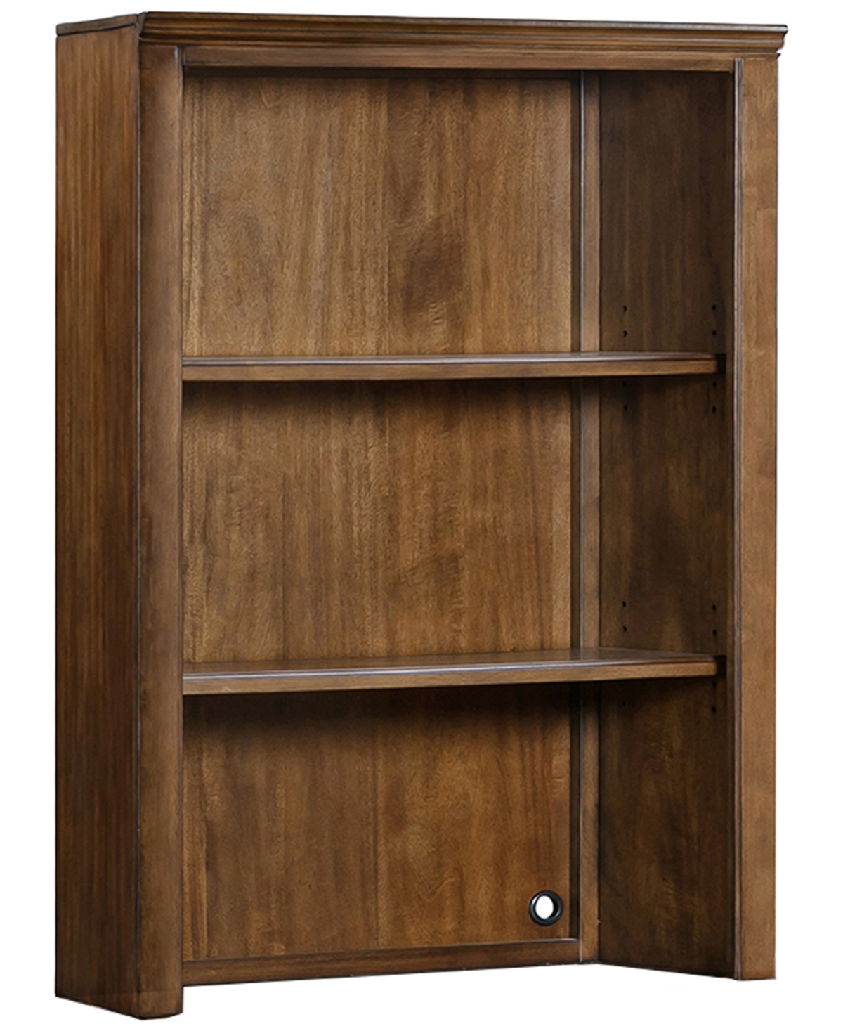 Macy's Furniture 47" Wooden Amren Open Hutch In Brown