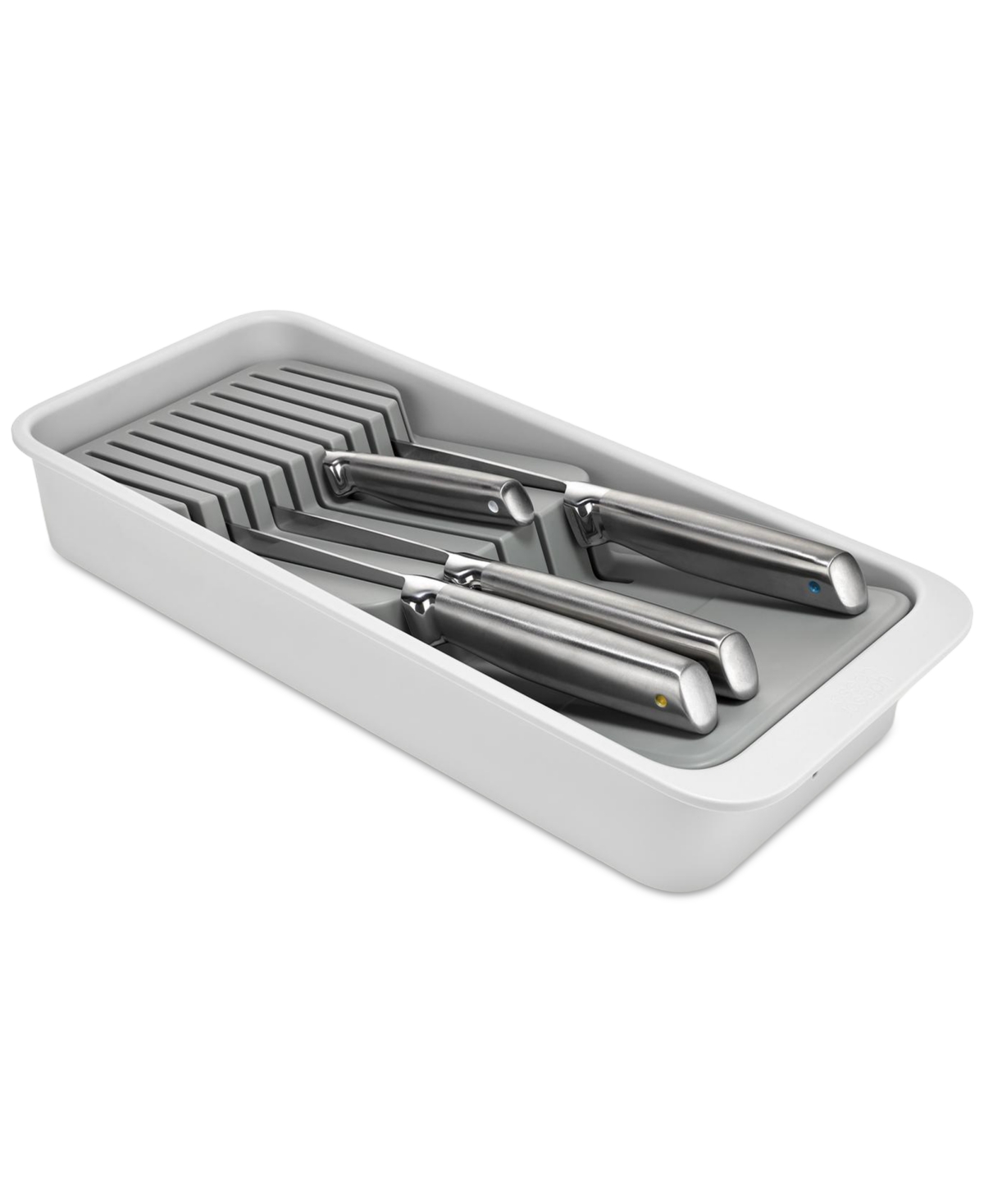 Joseph Joseph Drawerstore 2-tier Knife Organizer In Gray