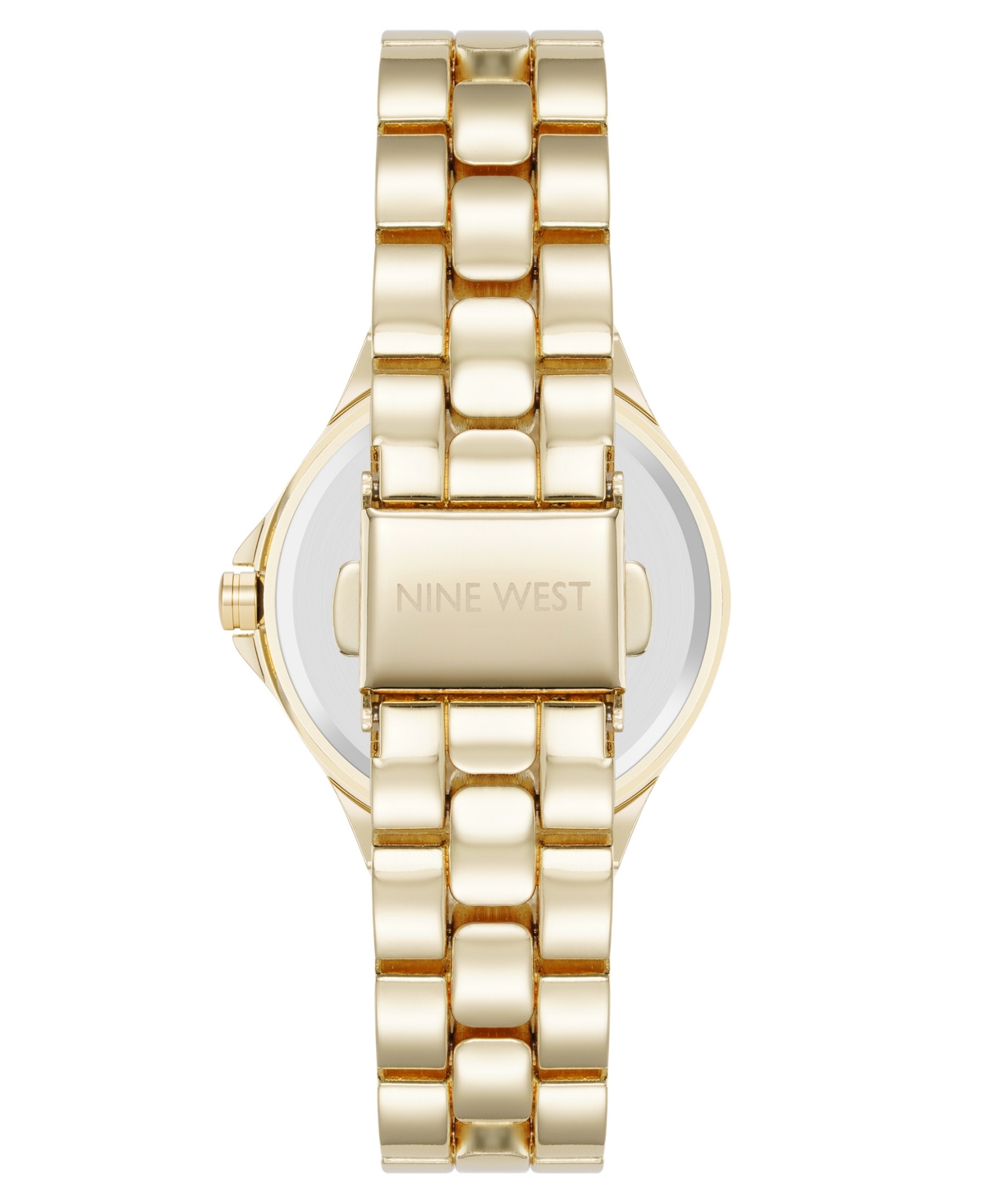 Anne Klein Women's Quartz Iconic Black And Gold-tone Metal Alloy Watch, 35mm In Multi