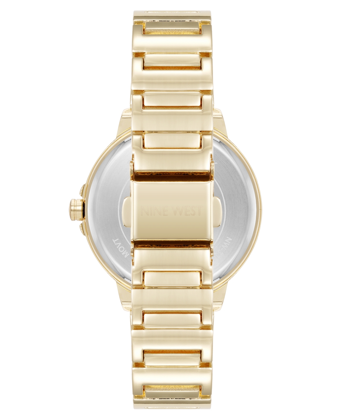 Anne Klein Women's Quartz Classic Black And Gold-tone Metal Alloy Watch, 35mm In Multi
