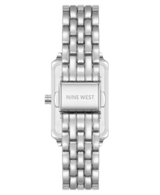 Women's Quartz Casual Silver-Tone Metal Alloy Watch, 23mm