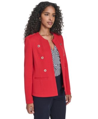 Women's Twill Jacquard Band Jacket