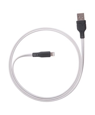 Flat USB-A to Apple Lightning High Speed Tangle-Free 3 Foot Cable