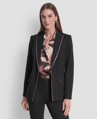 Women's Two-Button Ponte Jacket