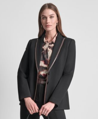 Women's Two-Button Ponte Jacket