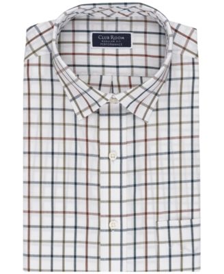 Men's Windowpane Plaid Shirt, Macy's Exclusive