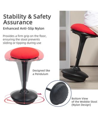 Adjustable Active Sding Stool with Rocking Motion,