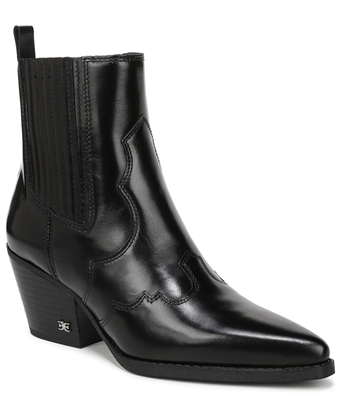 Sam Edelman Women's West Western Booties In Black