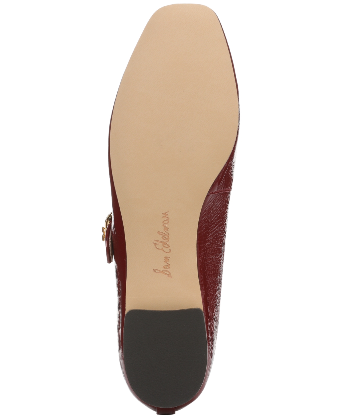 Sam Edelman Women's Michaela Mary Jane Flats In Burgundy