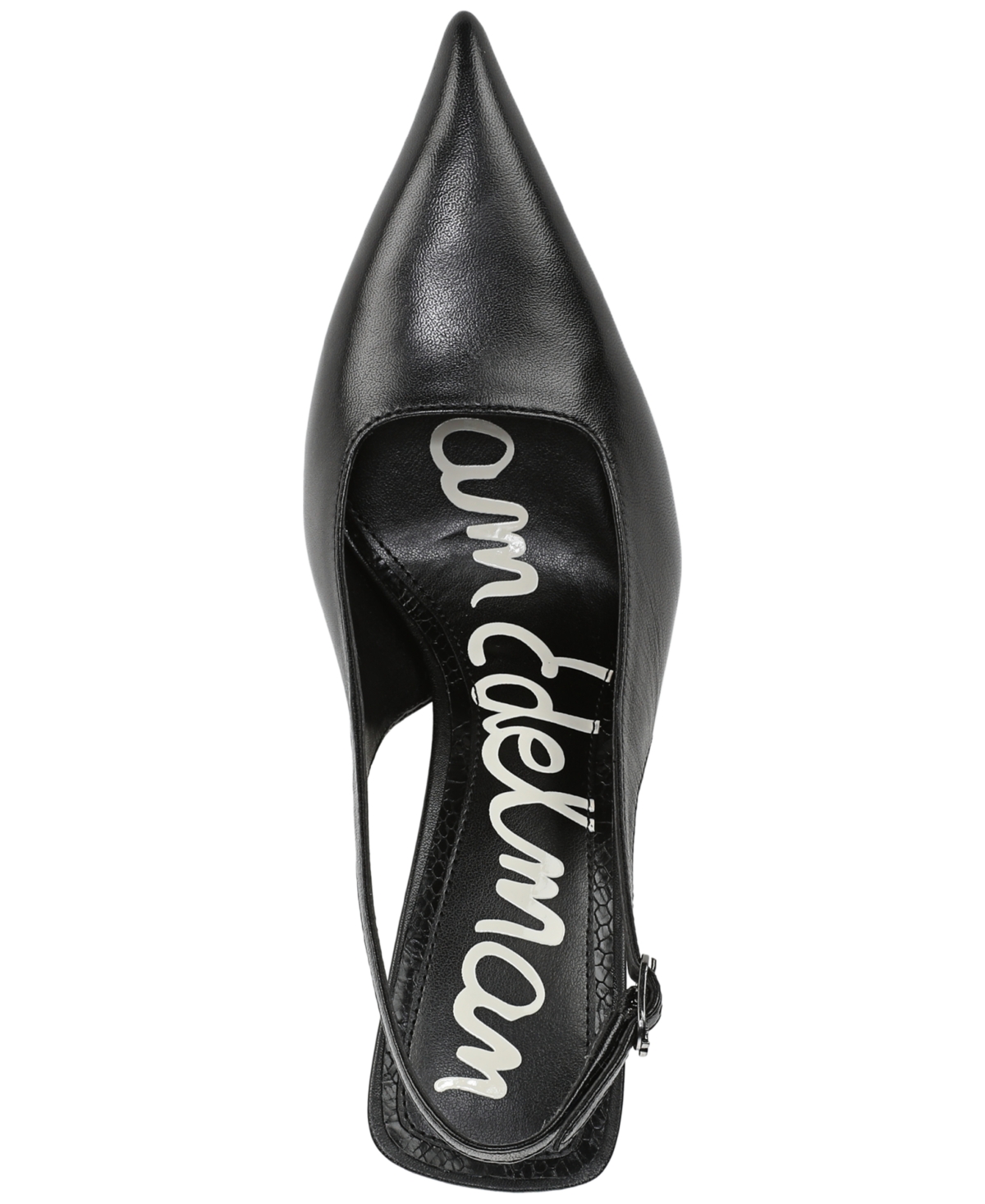 Sam Edelman Odette Pointed Toe Slingback Pump In Black