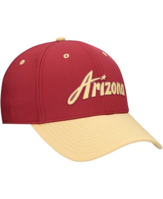 Men's Garnet/Yellow Arizona Coyotes Flex Hat