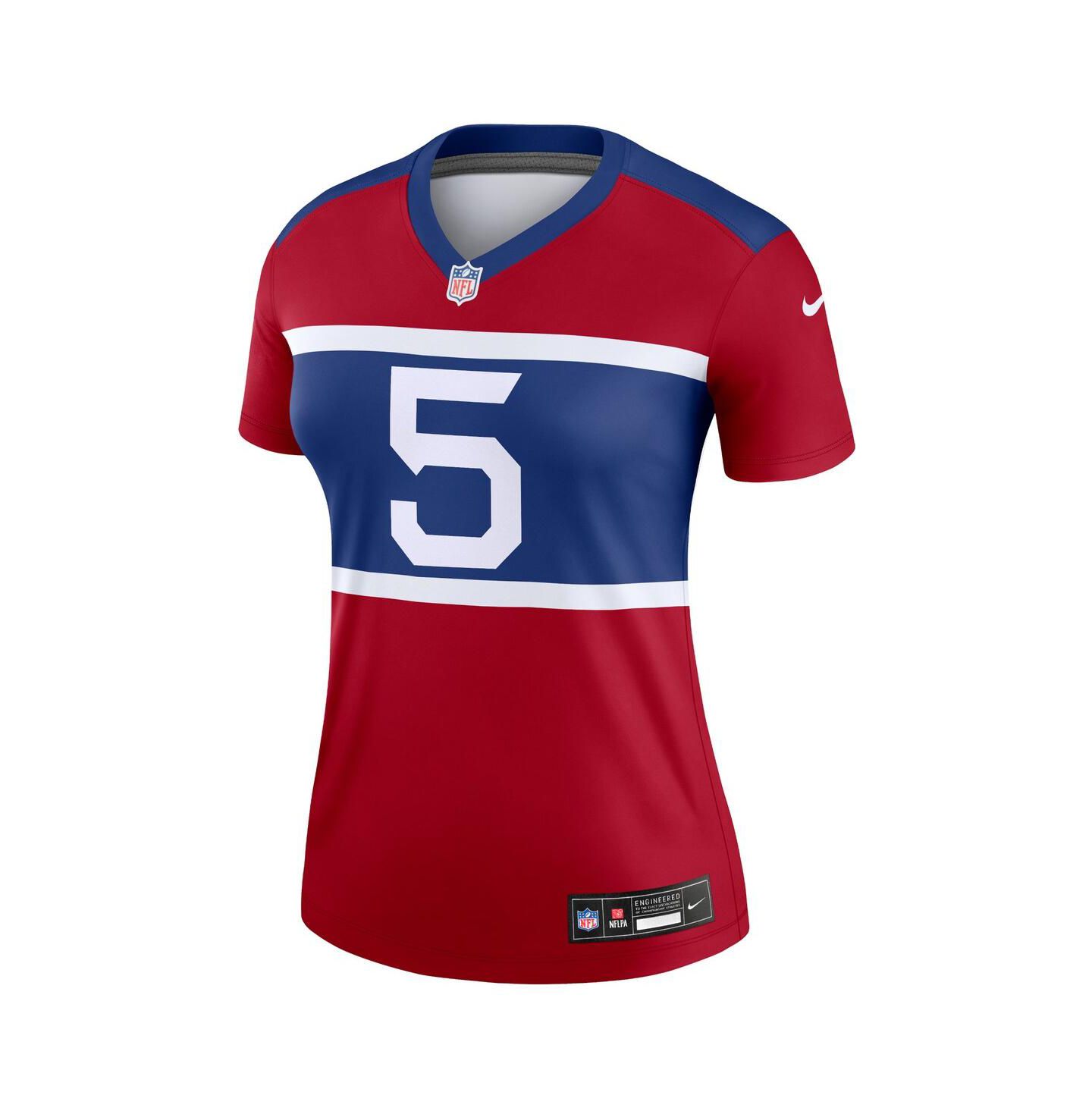 Женский топ Nike Kayvon Thibodeaux Red New York Giants Alternate Legend Player Performance — фото 2
