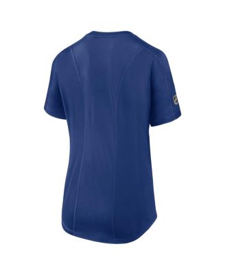 Women's Blue Tampa Bay Lightning Authentic Pro Rink Tech T-Shirt