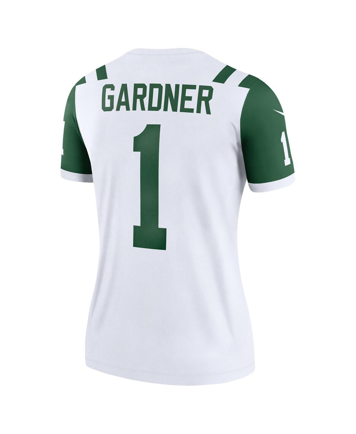 Nike Ahmad Sauce Gardner Classic Alternate White New York Jets Alternate Legend Player Performance T In White