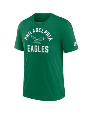 Men's Midnight Green Philadelphia Eagles Favorable Timeline Tri-Blend T-Shirt