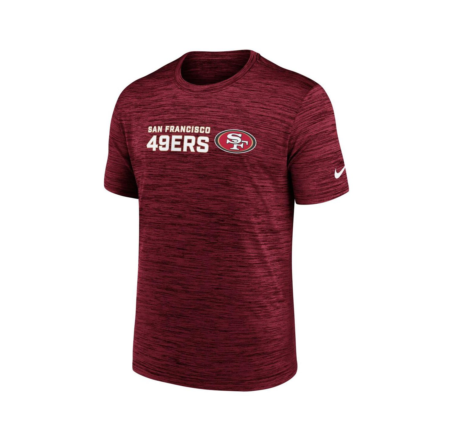 Men's Scarlet San Francisco 49ers Big & Tall Primetime Reverse Play Velocity Performance T-Shirt