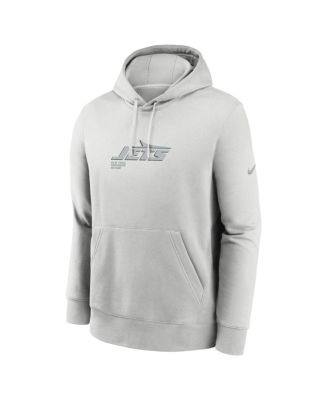 Men's Gray New York Jets Edge Pack French Terry Club Pullover Hoodie