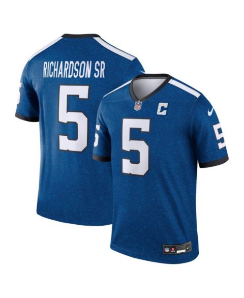 Мужское джерси Nike Men's Anthony Richardson Sr. Royal Indianapolis Colts Legend Player Performance Jersey