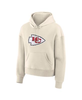 Women's Cream Kansas City Chiefs Dove Legacy Pullover Hoodie