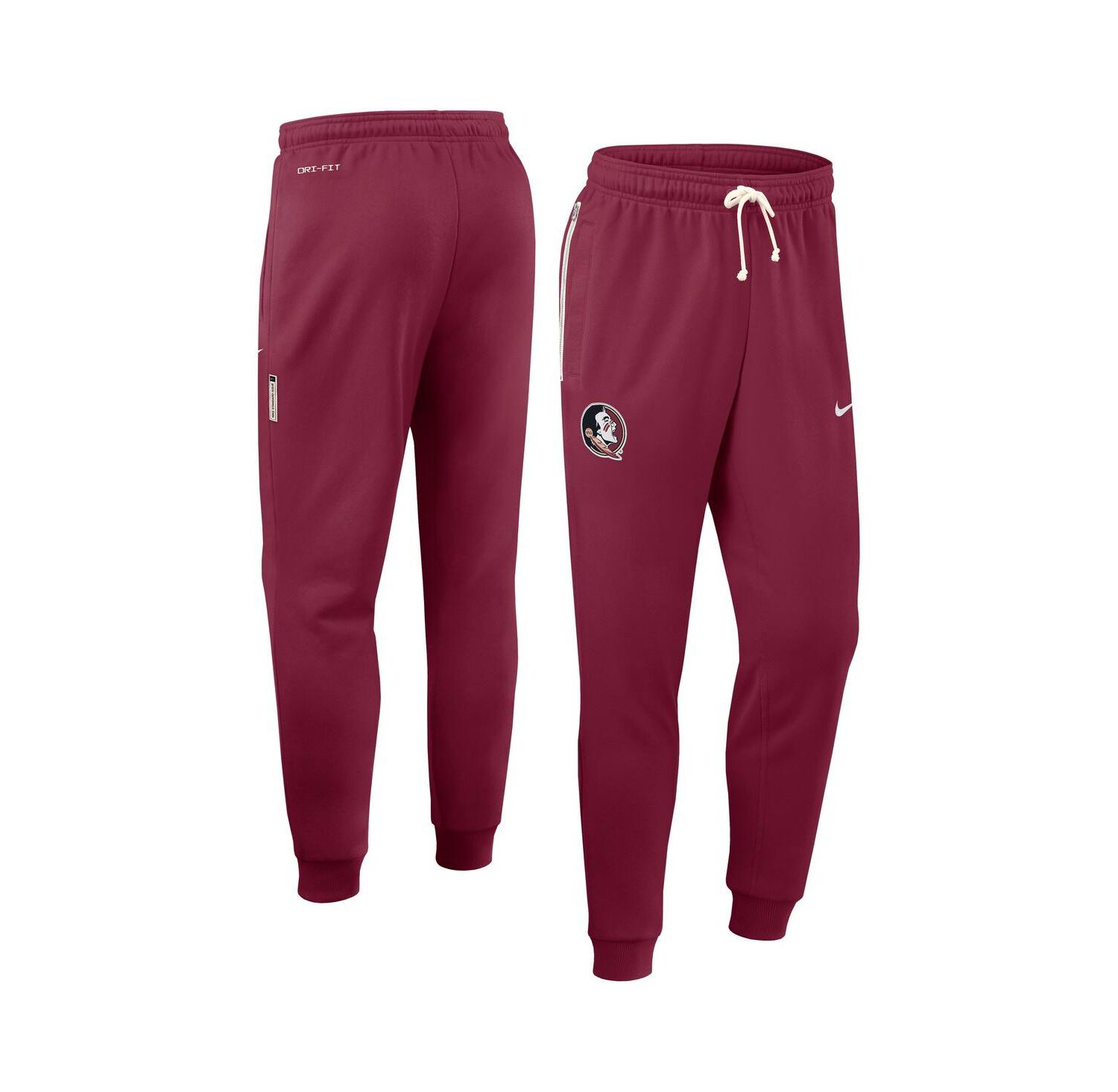 Men's Garnet Florida State Seminoles 2025 Sideline Performance Taper Pants