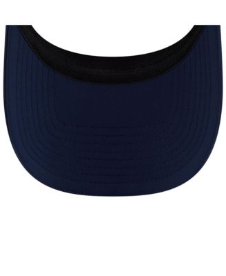 Men's White/College Navy Seattle Seahawks 2025 NFL Training Camp Adjustable Visor Hat