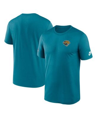 Nike - Men's Teal Jacksonville Jaguars Sideline Alt Pack Small Logo Legend Performance T-Shirt