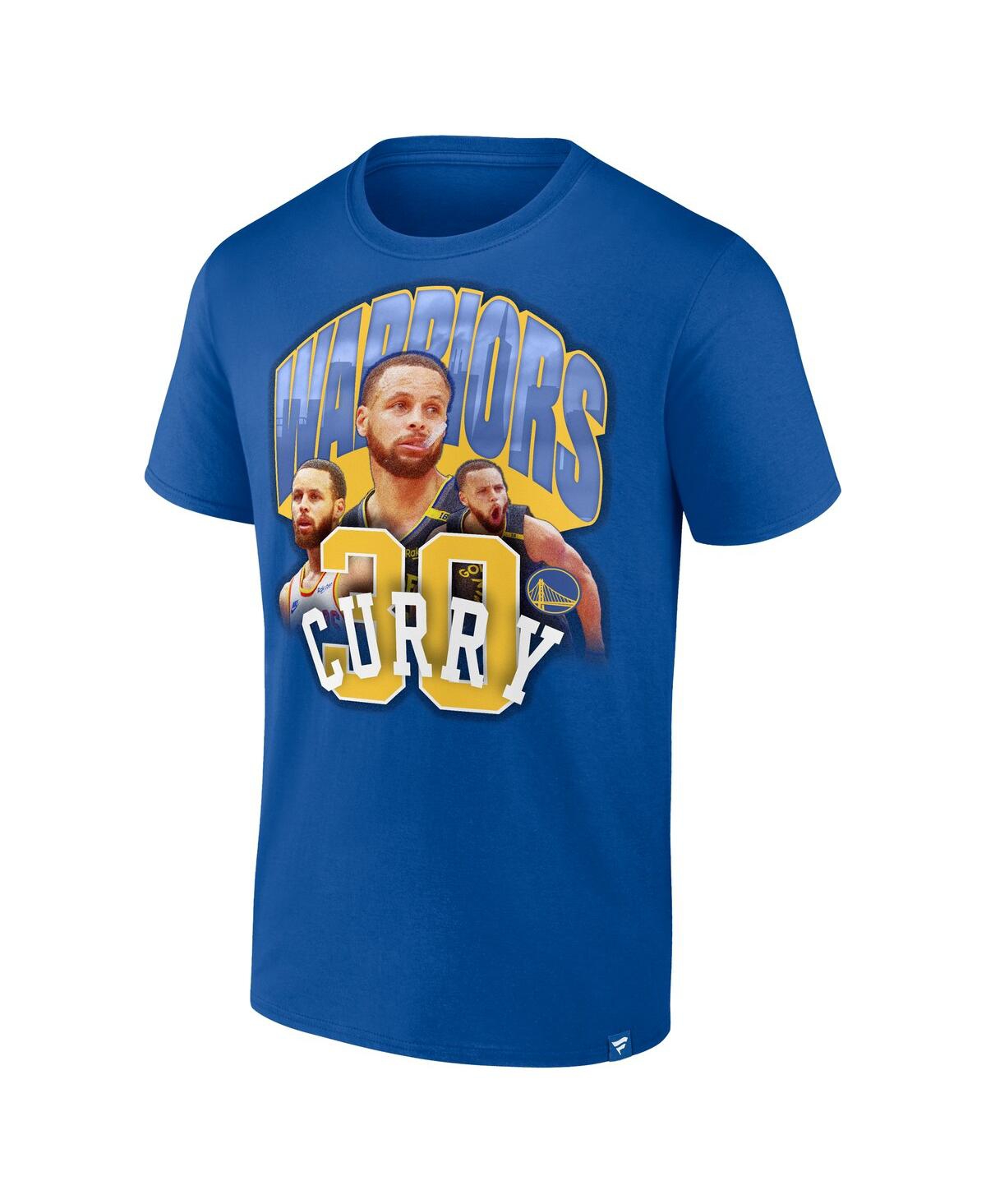 Fanatics Men's Stephen Curry Royal Golden State Warriors Notorious 4.0 T-shirt In Blue