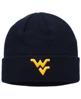 Top of the World - Men's Navy West Virginia Mountaineers Logo Cuffed Knit Hat