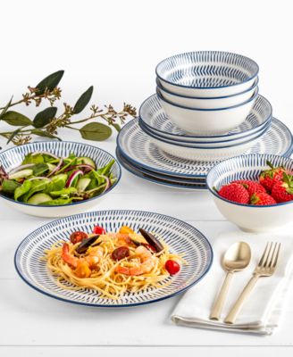 Vernazza 12 Pc. Dinnerware Set, Service for 4, Exclusively at Macy's