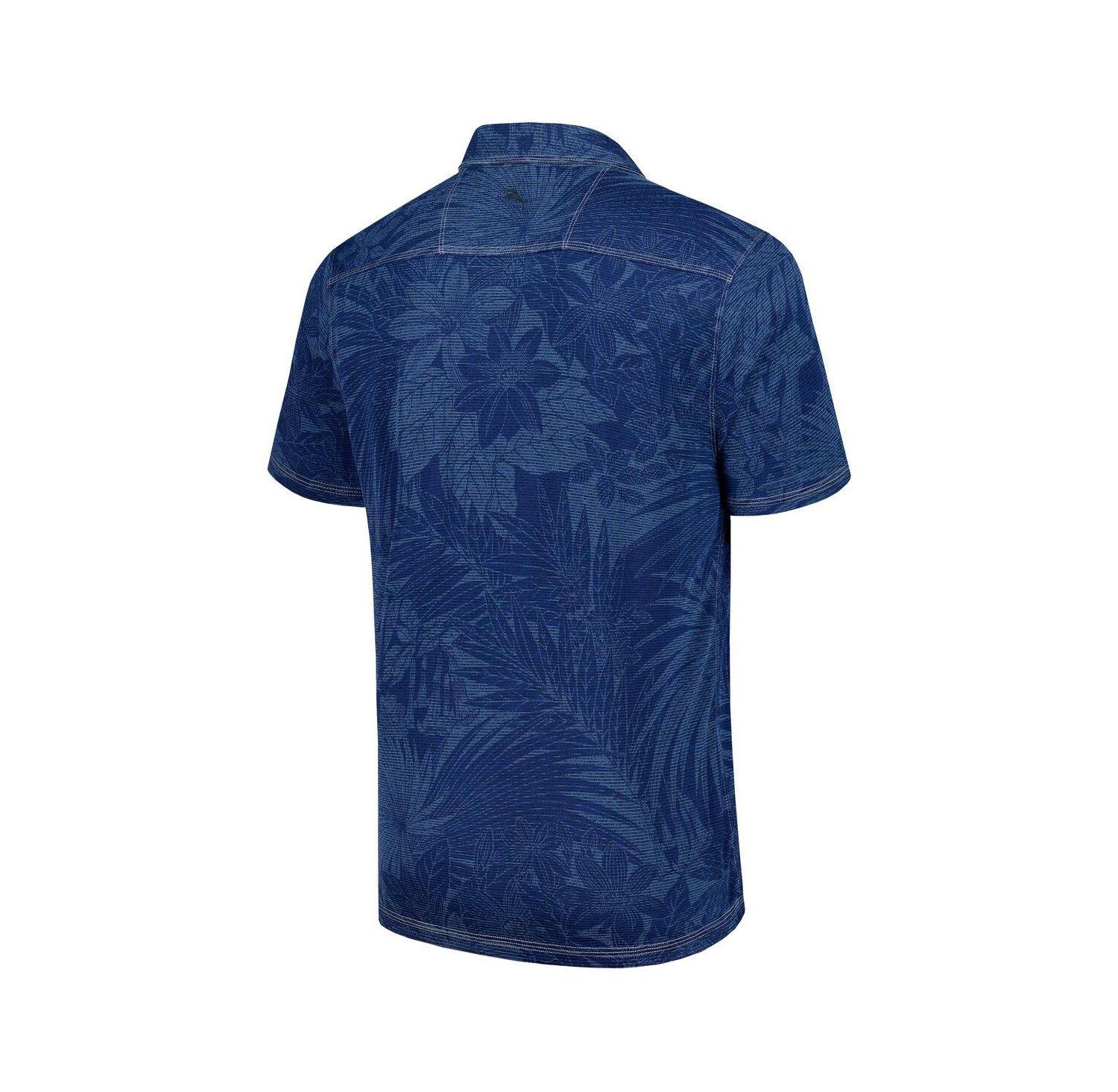 Men's Navy Auburn Tigers Big & Tall Sport Santiago Paradise Polo Shirt