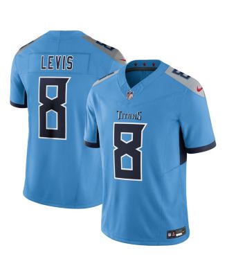 Nike - Men's Will Levis Light Blue Tennessee Titans Alternate Vapor F.U.S.E. Limited Jersey